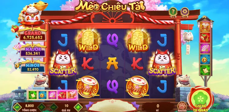Nổ Hũ Mèo Chiêu Tài Tại RikBet Hành Trình Săn Jackpot Tài Lộc Đỉnh Cao