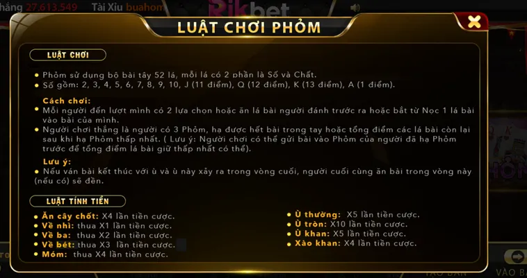 Siêu Phẩm Phỏm Tại RikBet Đấu Trường Trí Tuệ Cho Những Cao Thủ Bài Lá