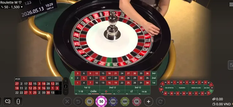 Đẳng Cấp Sảnh Game Roulette Live Tại RikBet Với Trải Nghiệm Chân Thực Nhất