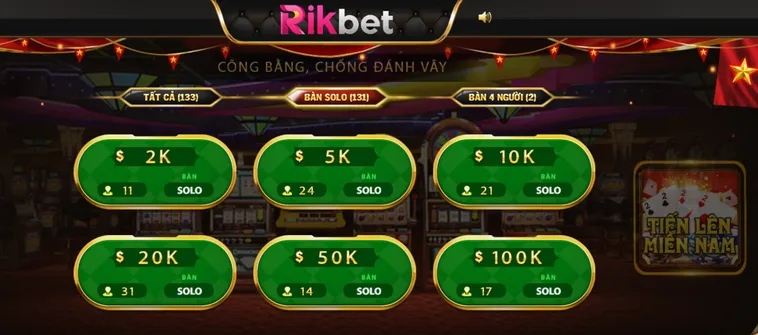Chinh Phục Đỉnh Cao Tiến Lên Miền Nam Tại RikBet Với Những Chiến Thuật Hay